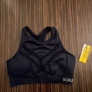 Soul Cycle Sports Bra Navy Blue New with Tags